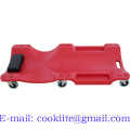 40" Molded Plastic Mechanics Under Auto Car Creeper with Padded Headrest Vehicle Repair Tool